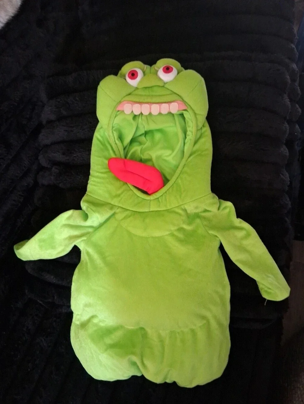Vintage Ghostbusters Slime Baby Quilted One Piece Halloween Costume,Size6-9month